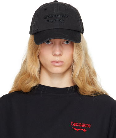 Kapa Charles Jeffrey Loverboy Charles Jeffrey LOVERBOY Distressed Logo Cap Črna | 54130501, 0