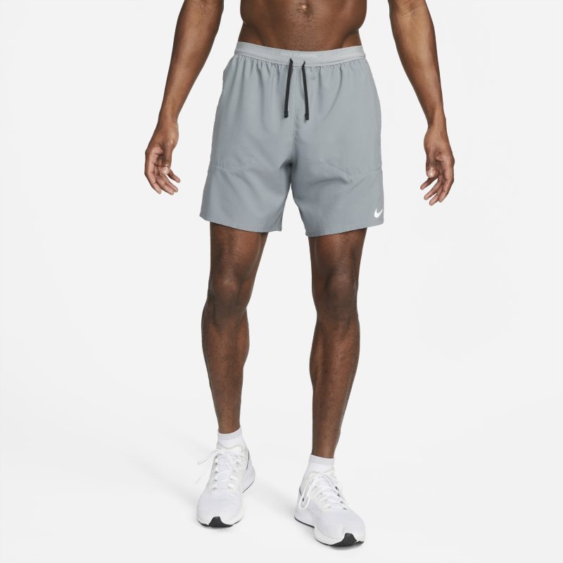 Kratke hlače Nike Dri-FIT Stride 2-In-1 Running Shorts Siva | DM4759-084, 0
