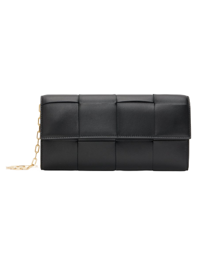 Torba za čez ramo Bottega Veneta Cassette Bag Črna | 742098 VCQC4
