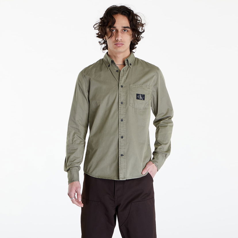 Srajce CALVIN KLEIN Regular Shirt Zelena | J30J325772 LDY