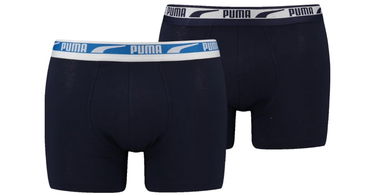 Spodnje perilo in nogavice Puma Boxerky Multi Logo Črna | 701221416-006, 1
