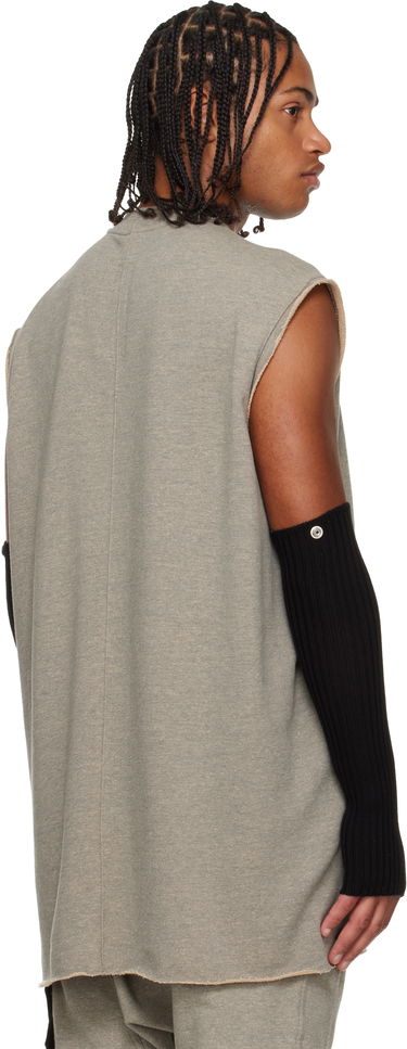 Majica Rick Owens Rick Owens DRKSHDW Concordians Sleeveless Tarp T-shirt Siva | DU02E7158 FGM, 2