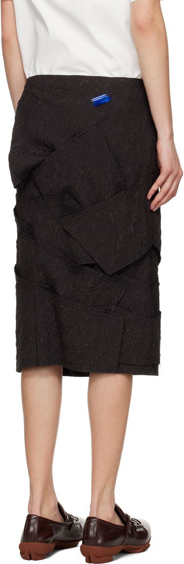 Krila ADER ERROR ADER error Raw Edge Midi Skirt Črna | BO01SSSK0203BK, 2