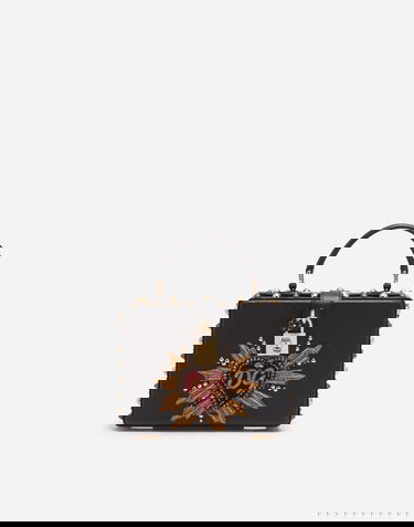 Torbica Dolce & Gabbana Dolce & Gabbana Dolce Box Bag With Patch Heart Črna | BB5970AS11680999, 0
