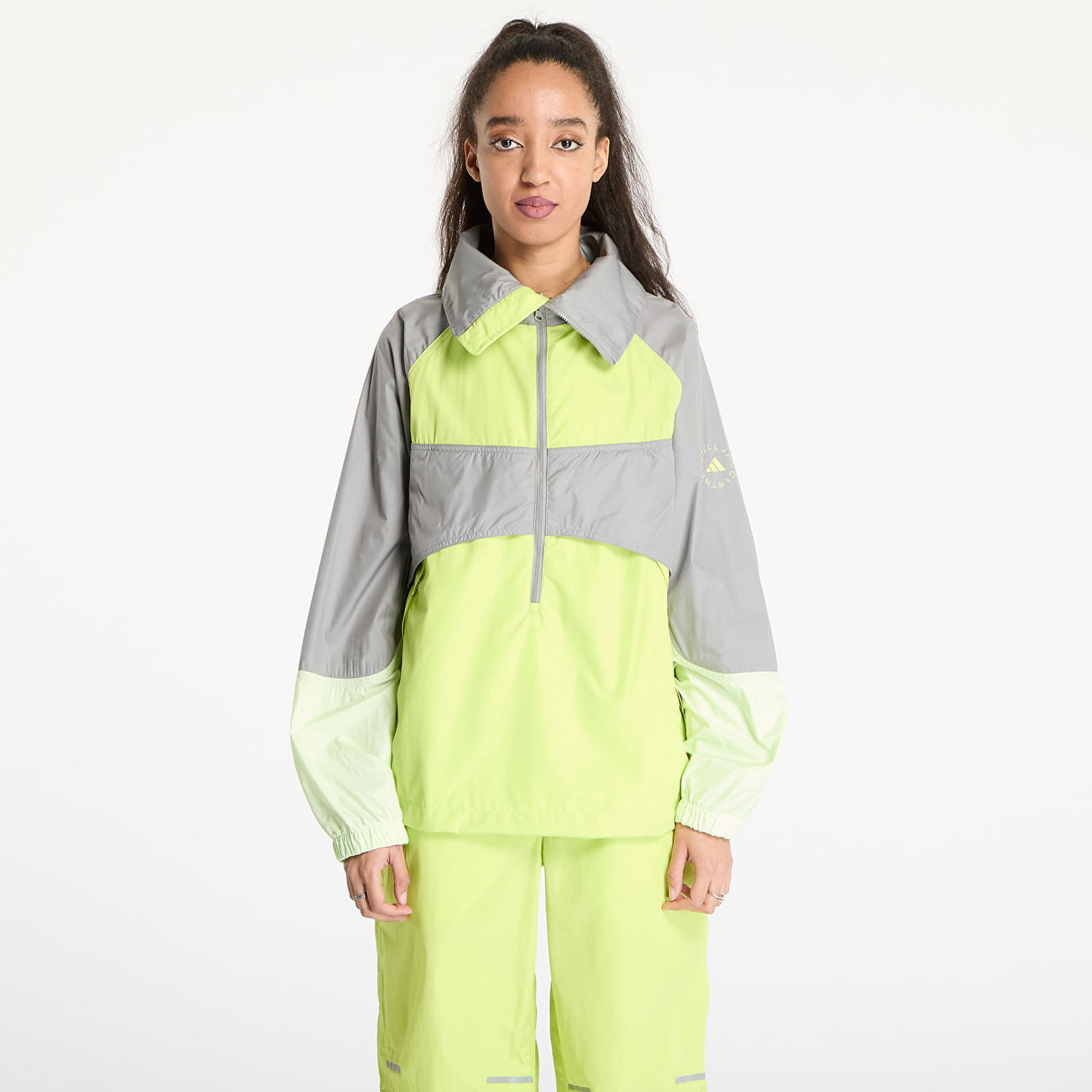 Vetrovka adidas Performance adidas x Stella McCartney Pull-On Jacket Rumena | JG1068, 0