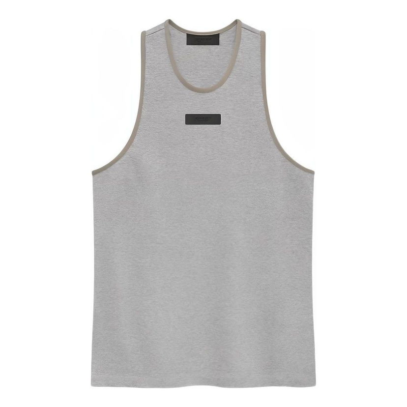 Majica brez rokavov Fear of God Essentials Heavy Jersey Tank Siva | 125SP242046F