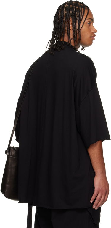 Majica Rick Owens DRKSHDW Concordians Tommy Oversized Graphic T-shirt Črna | DU02E7259 RNEP2, 2