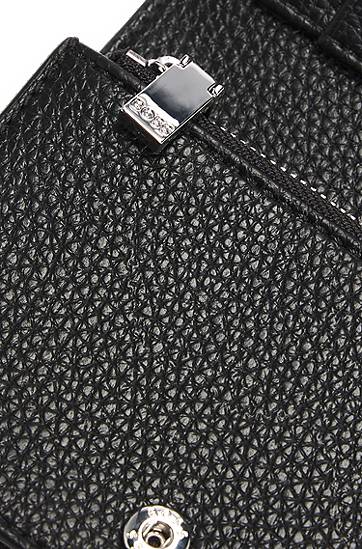 Denarnica BOSS Balenciaga Grained Small Wallet with Double B Monogram Črna | 50536339, 1