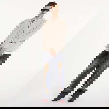 Jakna Dime Cursive Coach Jacket UNISEX Light Grey Siva | DIMESU243GRY, 8