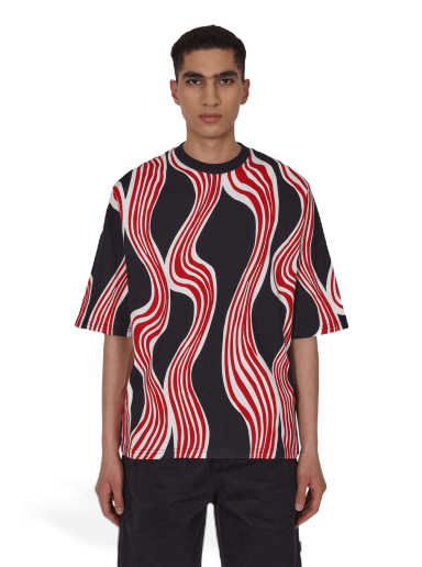Majica Moncler x JW Anderson Printed T-Shirt Črna | H209E8C00003 999