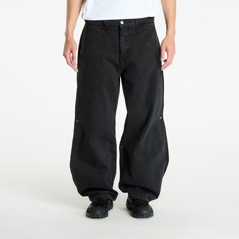 Cargo hlače A-COLD-WALL* A-COLD-WALL* Augment Pants Črna | ACWMB340A Black