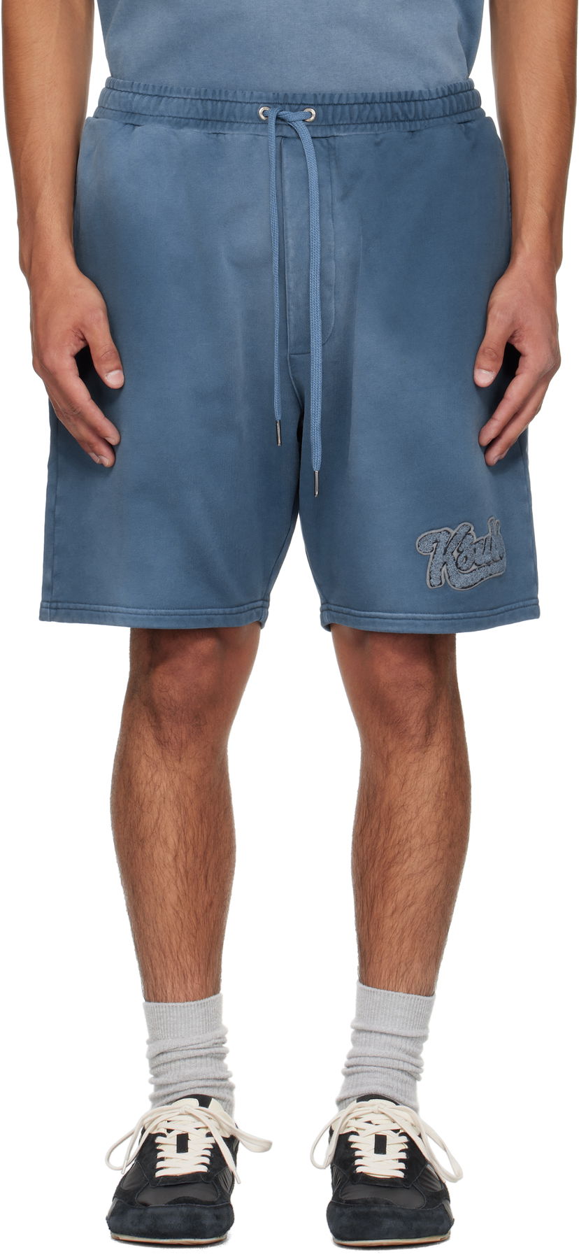 Kratke hlače Ksubi Ksubi Ace Track Shorts Modra | MFA25WA004