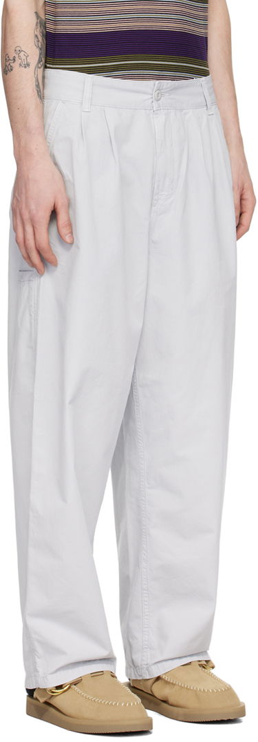 Hlače Carhartt WIP Colston Trousers Siva | I031514, 1