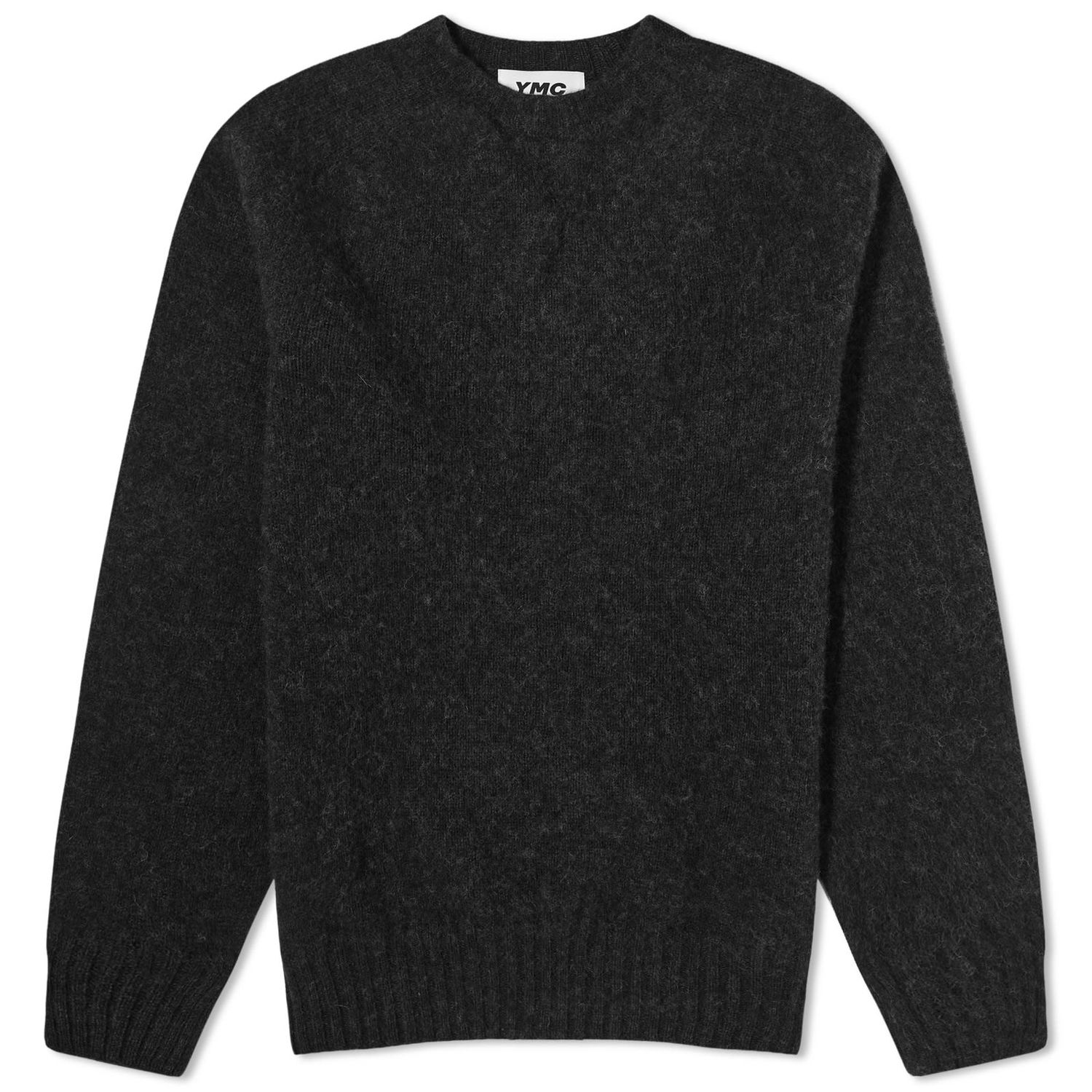 Pleteni pulover YMC YMC Suededhead Crew Knit, Size Medium Siva | P8AZC-01, 1