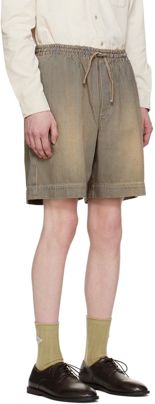 Kratke hlače YMC Jay Denim Shorts Siva | P9WAB, 1