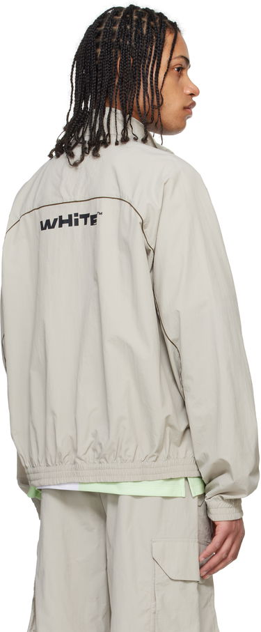 Vetrovka Off-White Off-White Split Track Jacket Bež | OMBD05AS25FAB0010500, 2