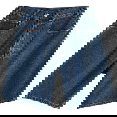 Kratke hlače thisisneverthat thisisneverthat Washed Denim Shorts, Size Large Modra | TN251DSO5S01-BLUE, 0