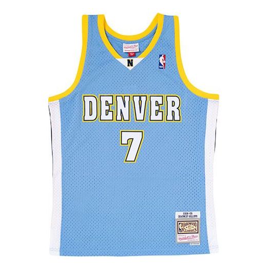 Dres Mitchell & Ness Mitchell & Ness Denver Nuggets Jersey Modra | SMJY3169-DNU08CBICLBL