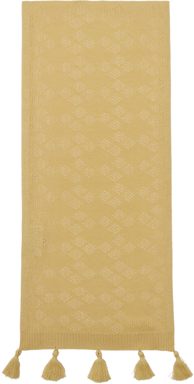 Šala ADER ERROR Knitted Tassel Scarf Rumena | BMADSSAC0402YL, 1