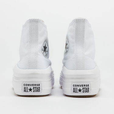 Superge in čevlji Converse Chuck Taylor All Star Move Hi Bela | 568498C, 3
