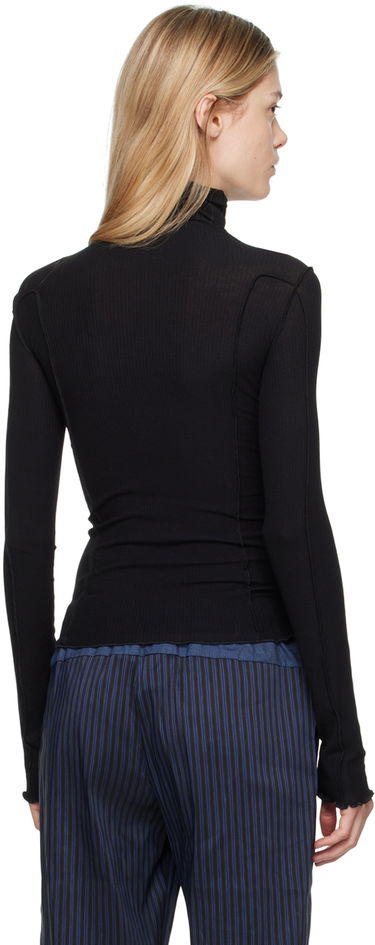 Majica Baserange Turtleneck Long Sleeve Top Črna | TTOMT-RI-000, 2