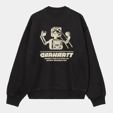 Pulover Carhartt WIP Wiptopia Sweatshirt Črna | I035644_9, 4