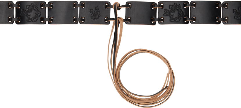 Pasovi OUR LEGACY Block Belt Črna | A42484B