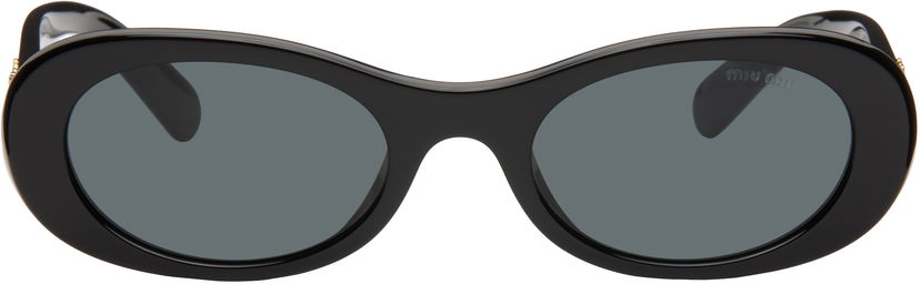 Sončna očala Miu Miu Miu Miu Glimpse Sunglasses Črna | 0MU 06ZS 8056597989060