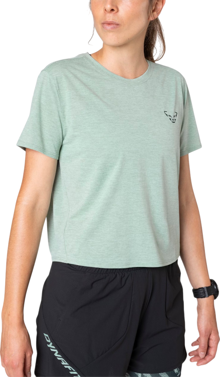 Krop-top Dynafit Trail Running T-Shirt Zelena | 08-0000071915-5421