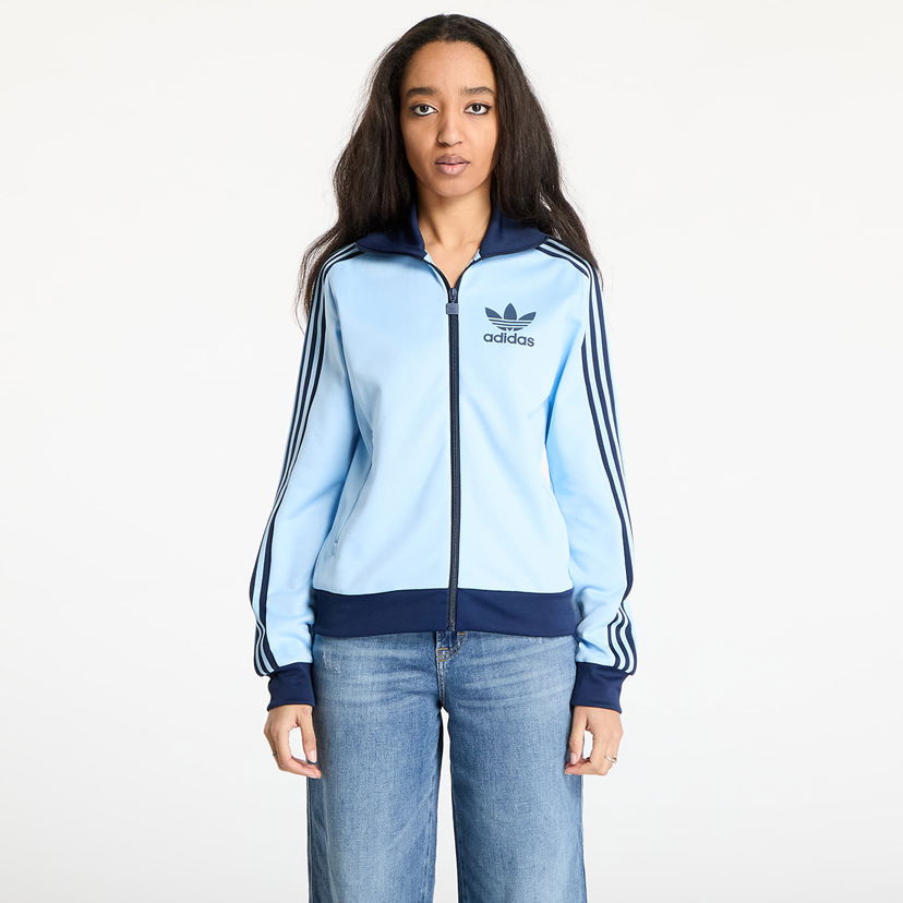 Vetrovka adidas Originals Adicolor Beckenbauer Track Top Modra | JC5805