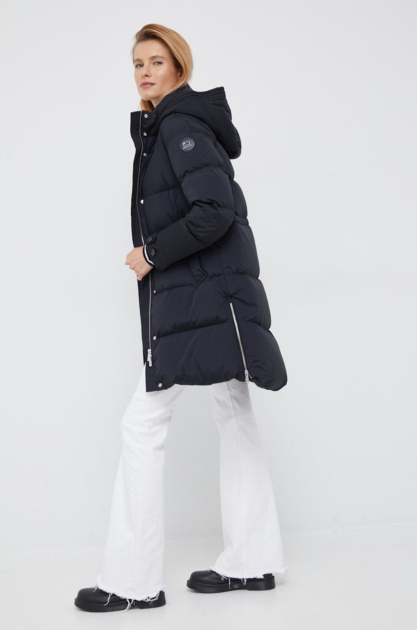 Parka WOOLRICH Alsea Feather-Down Hooded Parka Črna | CFWWOU0697FRUT1148, 0