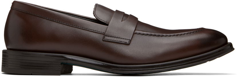 Oblačila Paul Smith PS by Paul Smith Pierce Leather Loafers Rjava | M2S-PCE02-PCLF-69