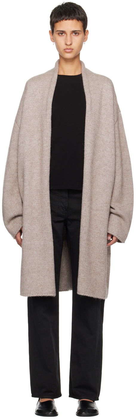 Pleteni pulover The Row The Row Ernesto Knit Cardigan Bež | 7642-Y670, 0