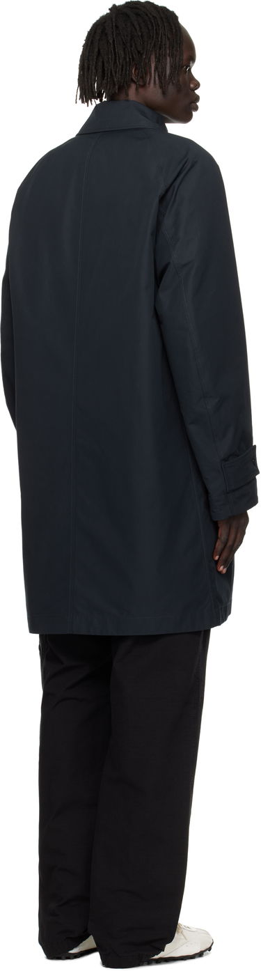 Plašči Stone Island Weatherproof Cotton Canvas Long Coat Mornarica | K2S15 7100018 S00F1, 2