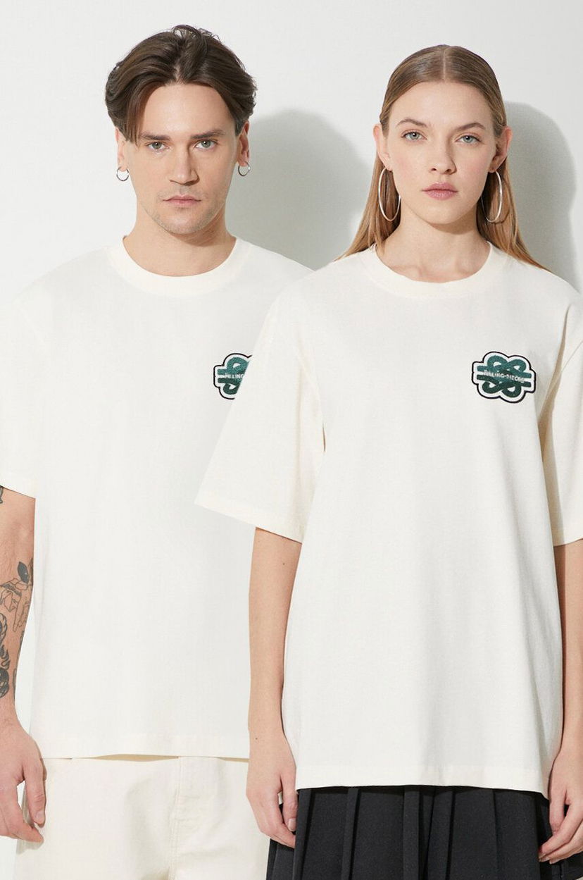 Majica Filling Pieces T-Shirt With Print Bež | 74433929936