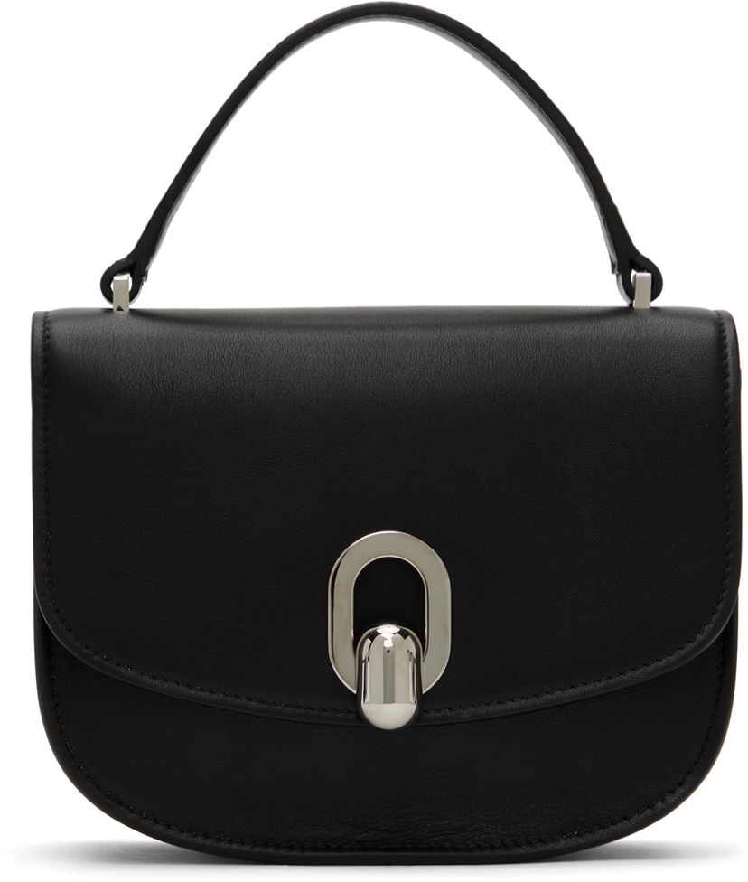 Torbica Savette Black Mini Tondo Bag Črna | H-020-01-01