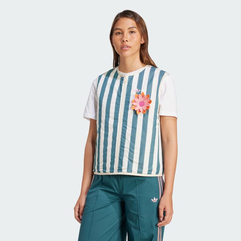 Telovnik adidas Originals adidas Originals Summer Glow Reversible Vest Turkizna | KC0674