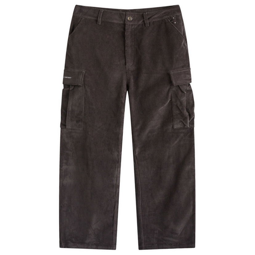 Cargo hlače Pop Trading Company Cargo Pant Anthracite Large Črna | POPAW24-04-003