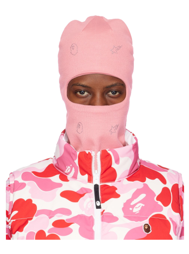 Kape in klobuki BAPE Crystal Stone Balaclava Roza | 001GDJ802001L
