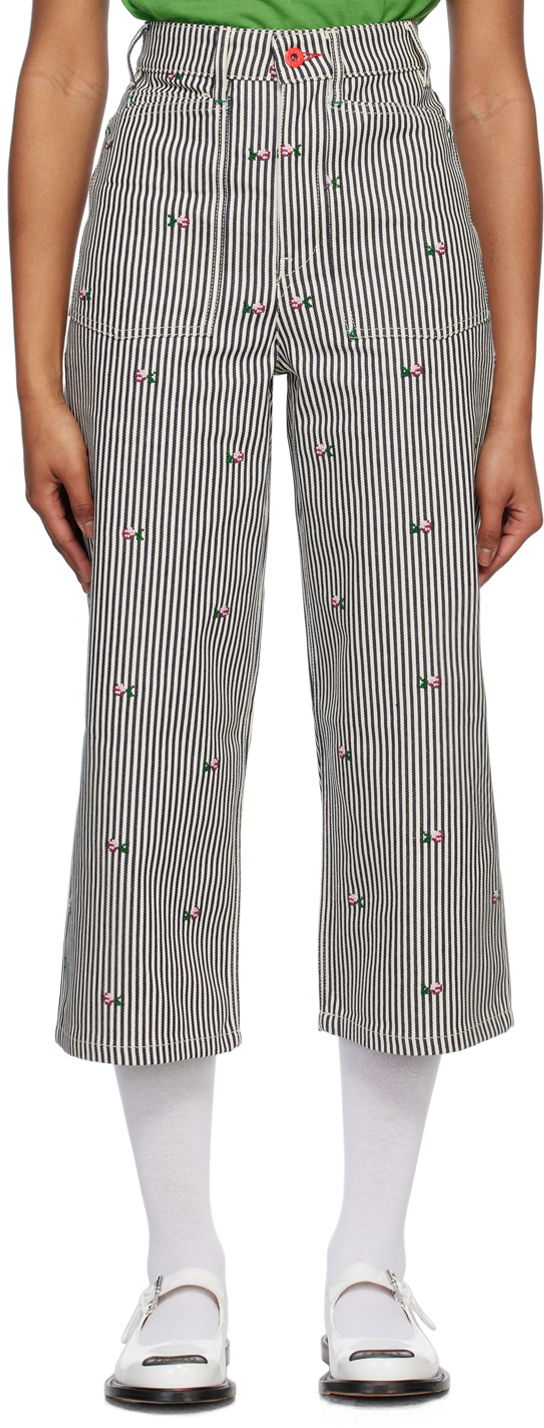 Kavbojke KENZO Paris Sumire Črna | FD52DP2146J1, 0