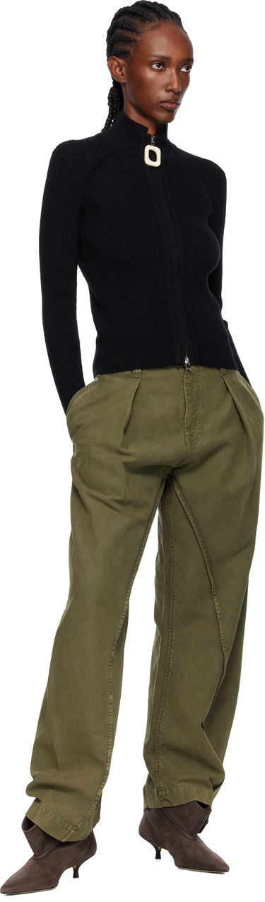 Hlače JW Anderson JW Anderson Twisted Seam Trousers Zelena | TR0417-PG1600, 3