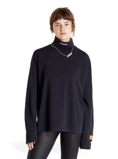 Pleteni pulover HERON PRESTON Nf Ctnmb Ls Rollneck Črna | HMAB027C99JER0011001