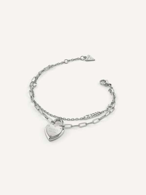 Zapestnica GUESS “All You Need Is Love” Bracelet Kovinski | JUBB04211JW, 0