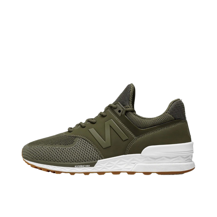 Superge in čevlji New Balance 574 Sport Olive White Gum Zelena | MS574EMO