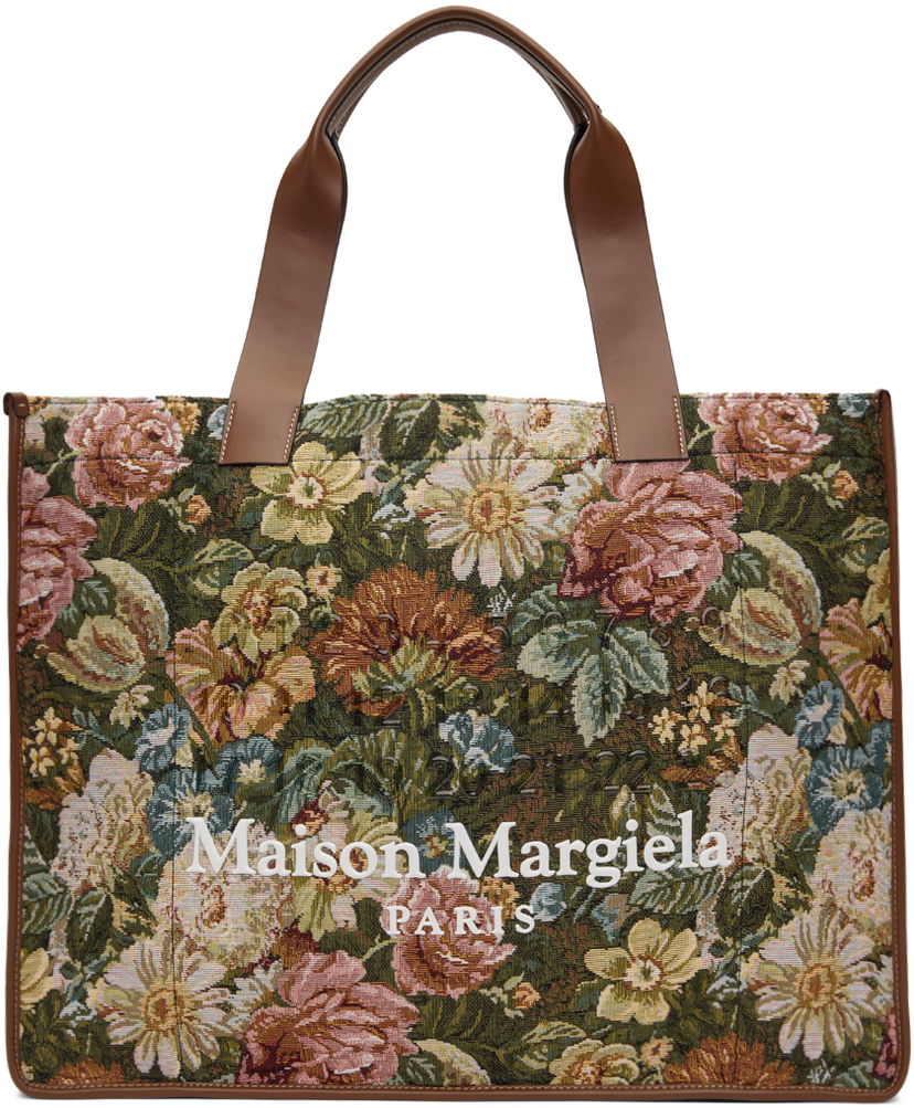 Tote bag Maison Margiela Floral Large Tote Bag Večbarvna | SB2WC0003 P7171
