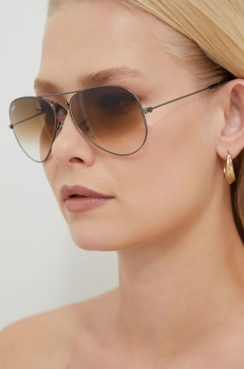 Sončna očala Ray-Ban Aviator Large Metal Sunglasses Siva | 0RB3025.004/51.58