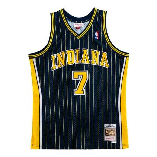 Dres Mitchell & Ness Mitchell & Ness Swingman Jersey Indiana Pacers Jermaine O'Neal Modra | SMJYLG19114-IPANAVY03JON