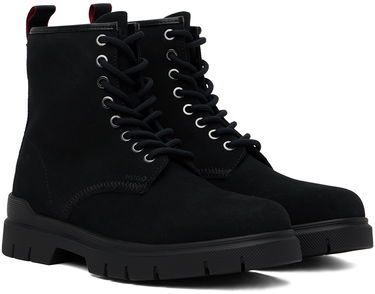 Oblačila BOSS Hugo Embossed Boots Črna | 50522981, 3