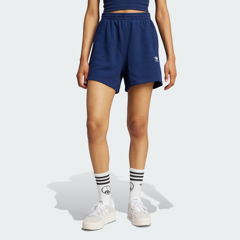 Kratke hlače adidas Performance French Terry Shorts Modra | JC8976
