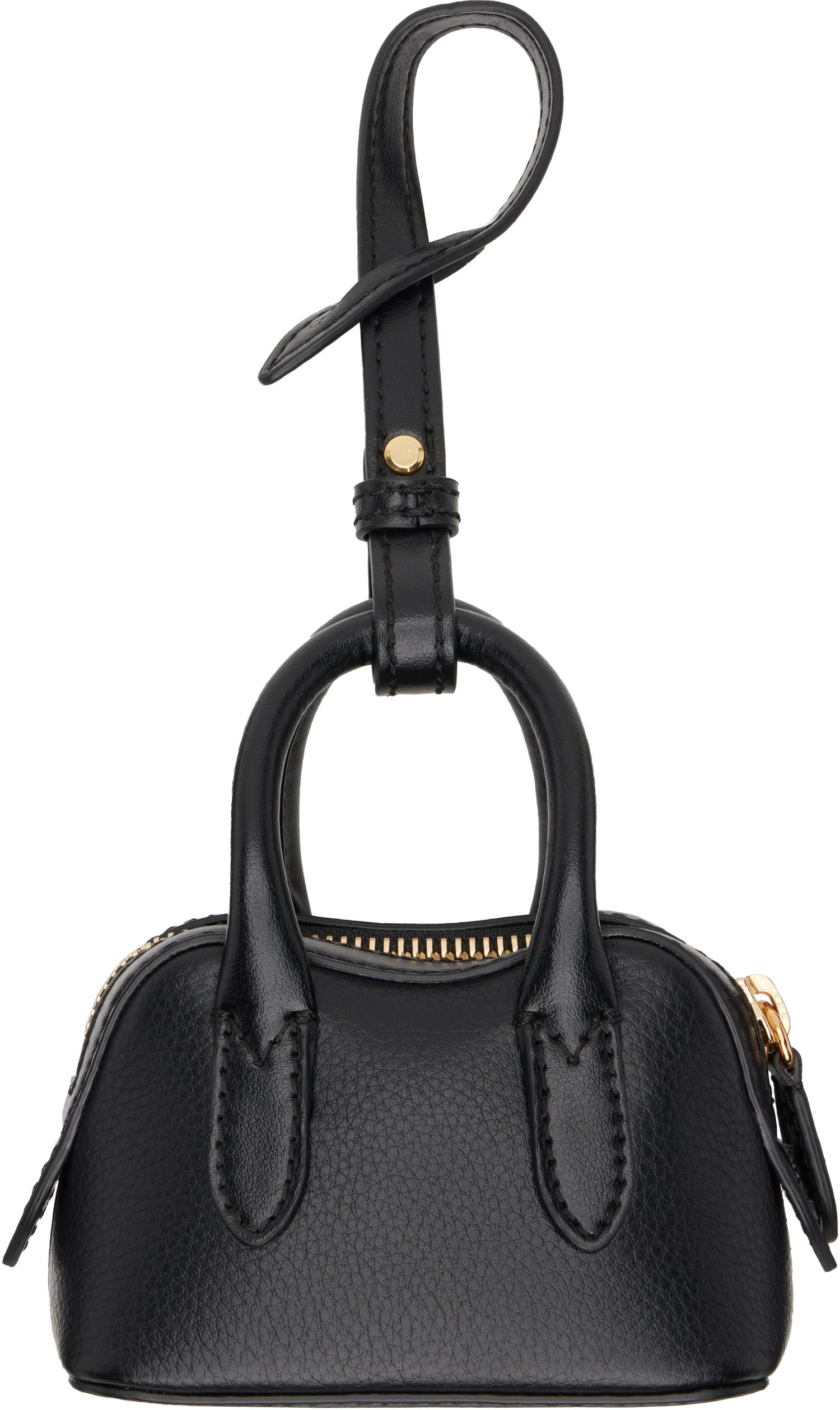 Obeski za ključe Stella McCartney Stella McCartney Stella Ryder Charm Embossed Keychain Črna | 7V0134WP0533, 1